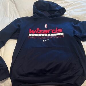 Nike Team Issued Navy Blue Wizards Hoodie